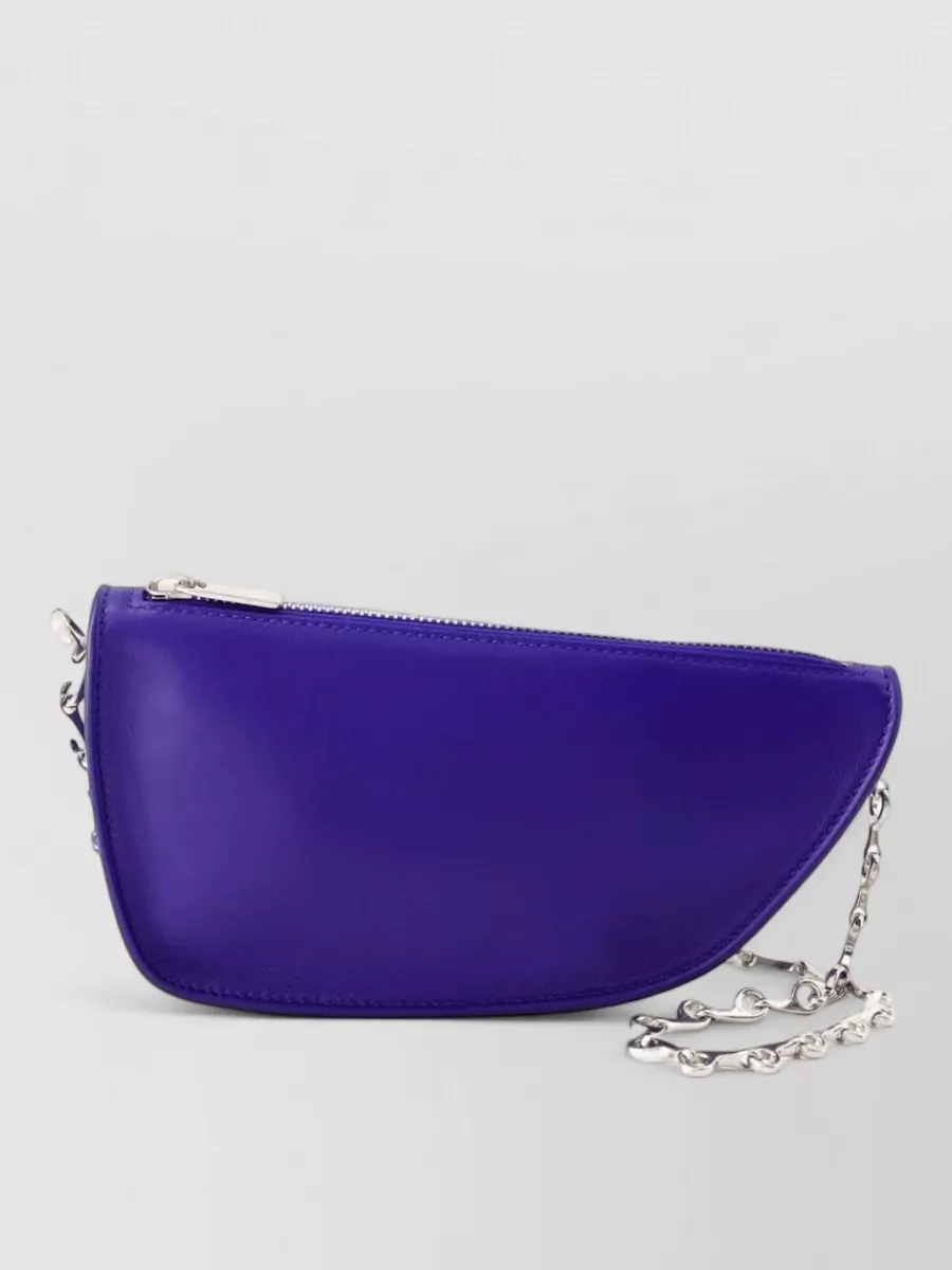 Burberry Micro shield quilted lambskin shoulder bag