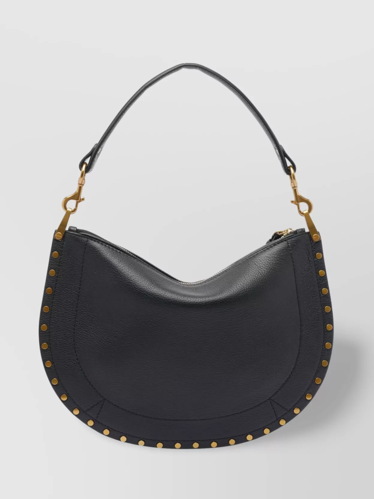 Isabel Marant Oskan Shoulder Bag Studded Trim
