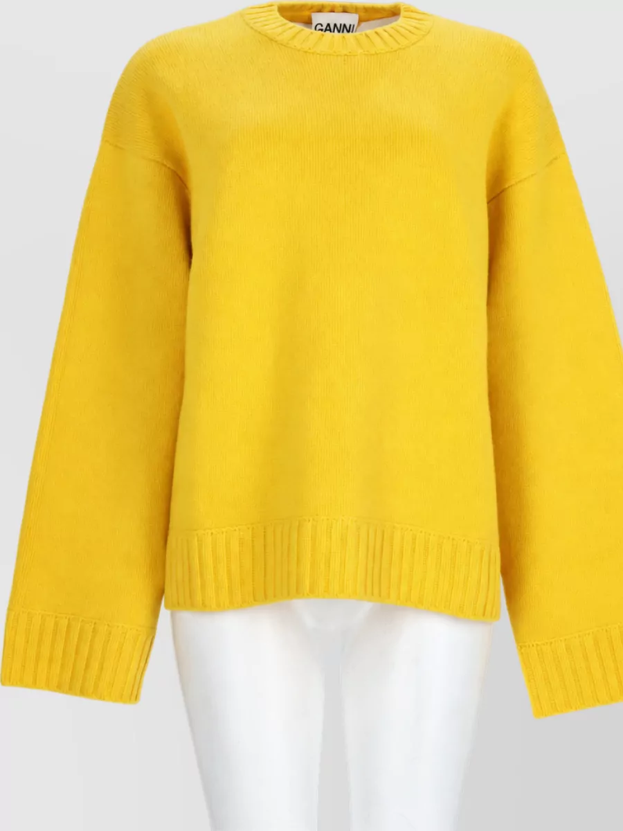 Ganni Wool sweatshirt