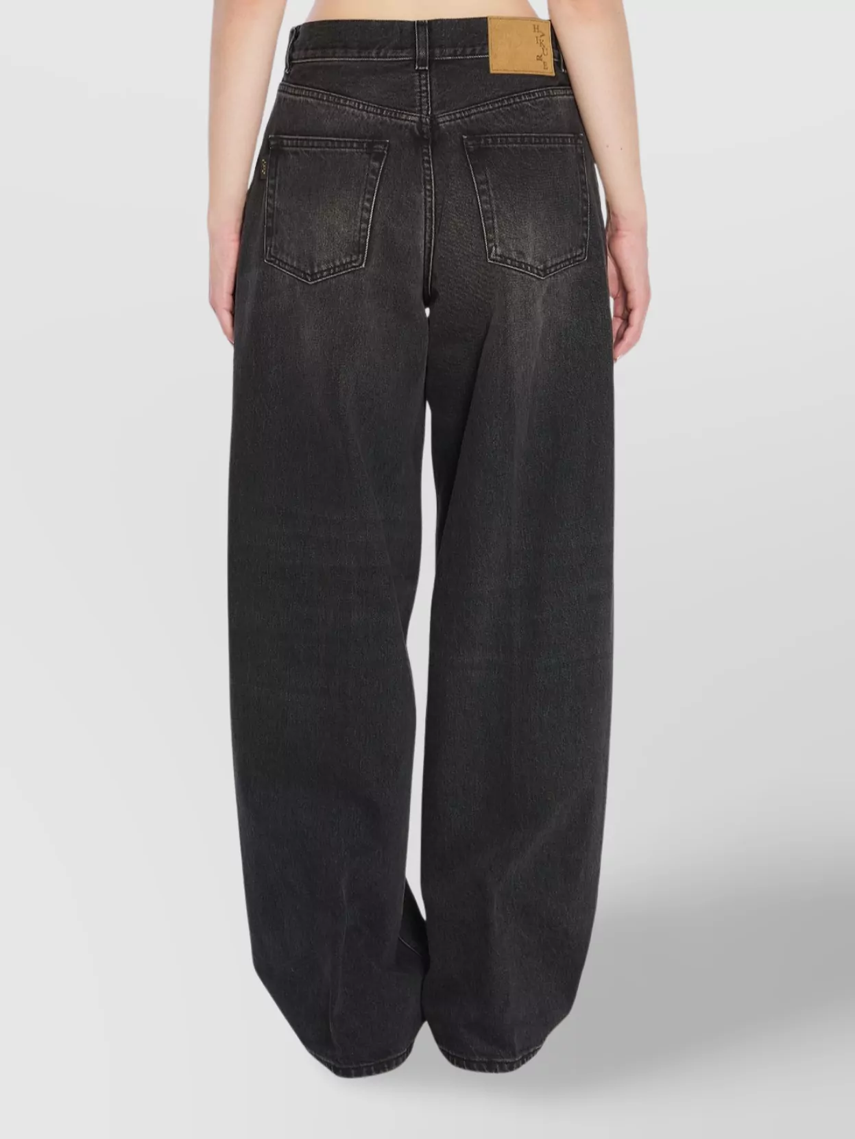 Haikure Bethany Wide-Leg Denim Trousers