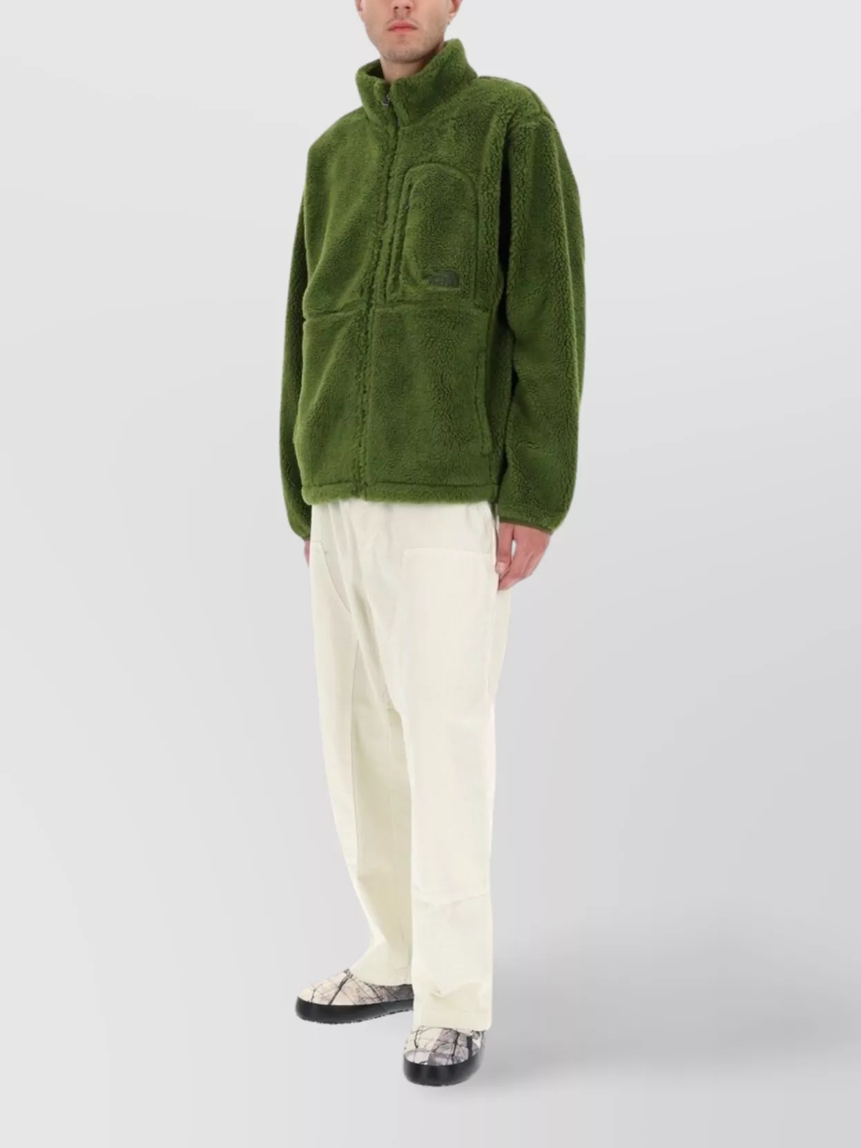 The North Face High Collar Long Sleeve Soft Jacket