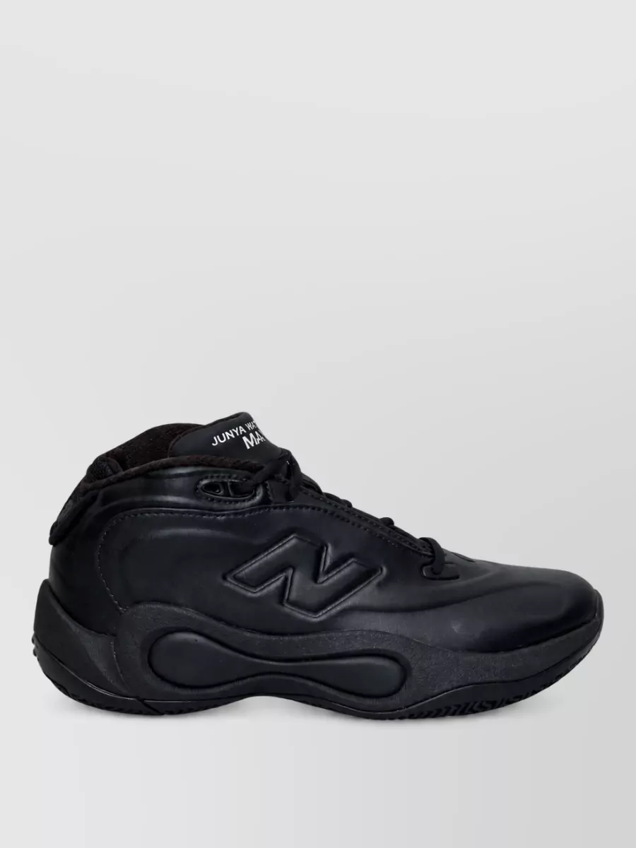Junya Watanabe Leather High-Top Sneakers