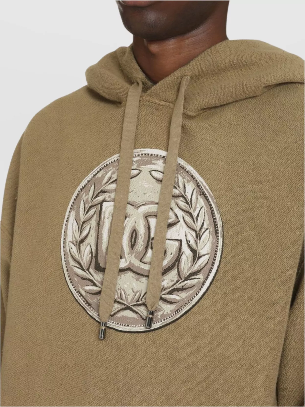 Dolce&Gabbana Rubber Effect Logo Print Hoodie