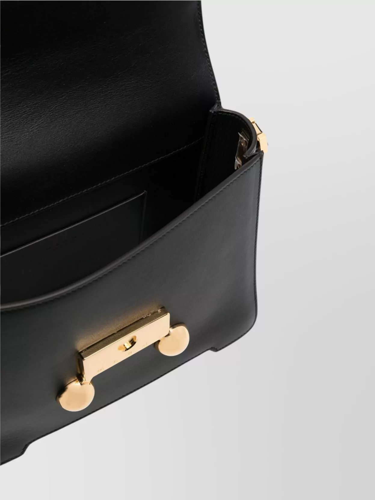 Marni Adjustable Strap Shoulder Bag With Gold Hardware