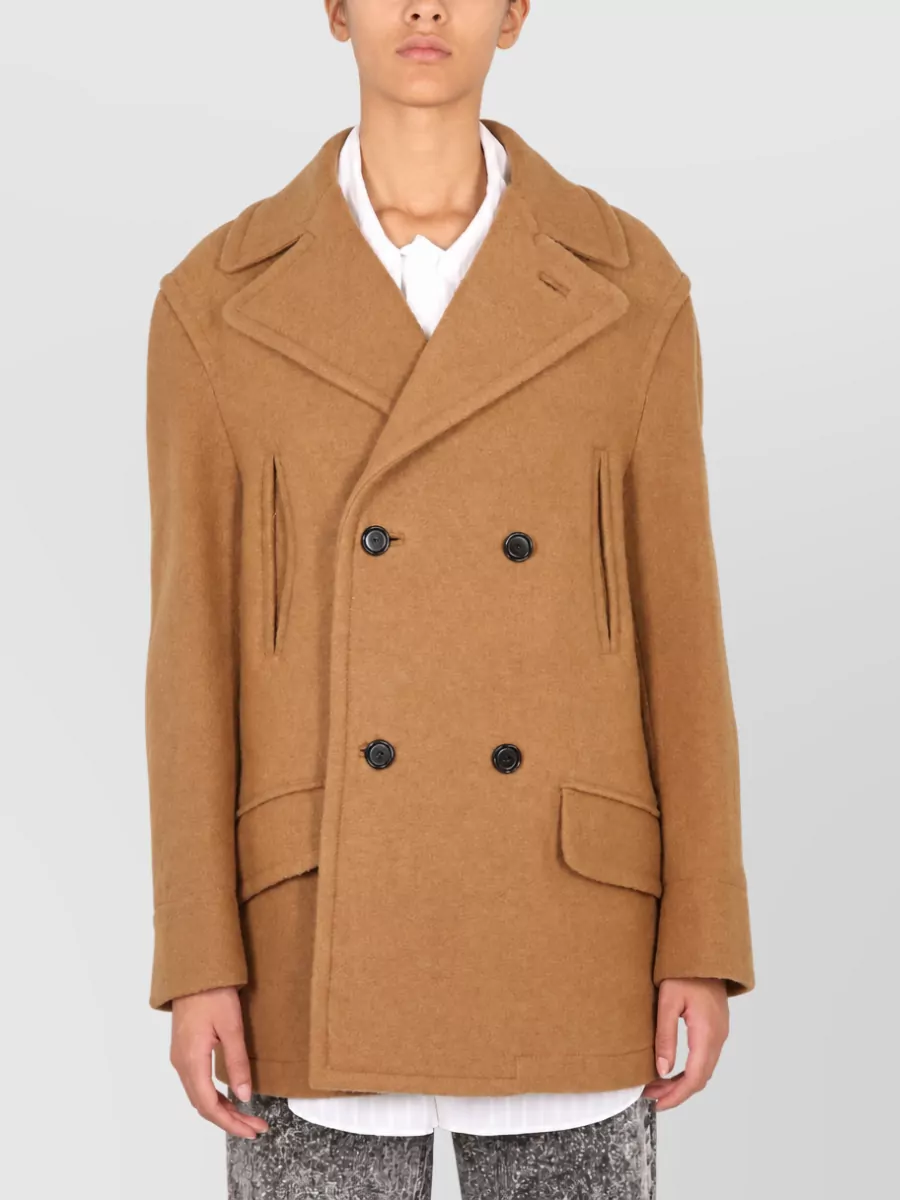 Marni Virgin Wool Double-Breasted Coat