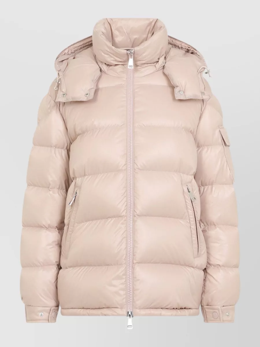 Moncler Down Hooded Short Puffer Jacket