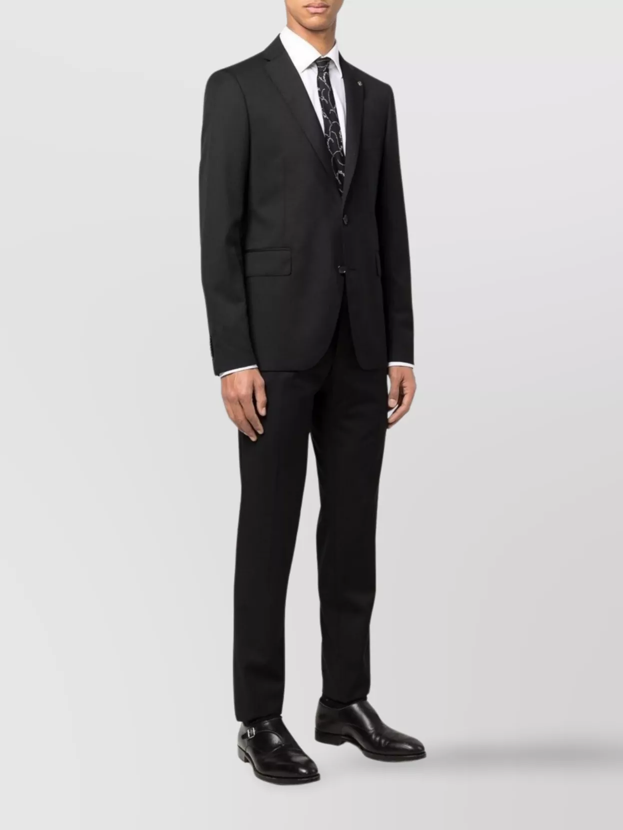 Tagliatore Two Bottoms Suit With Chest Welt Pocket