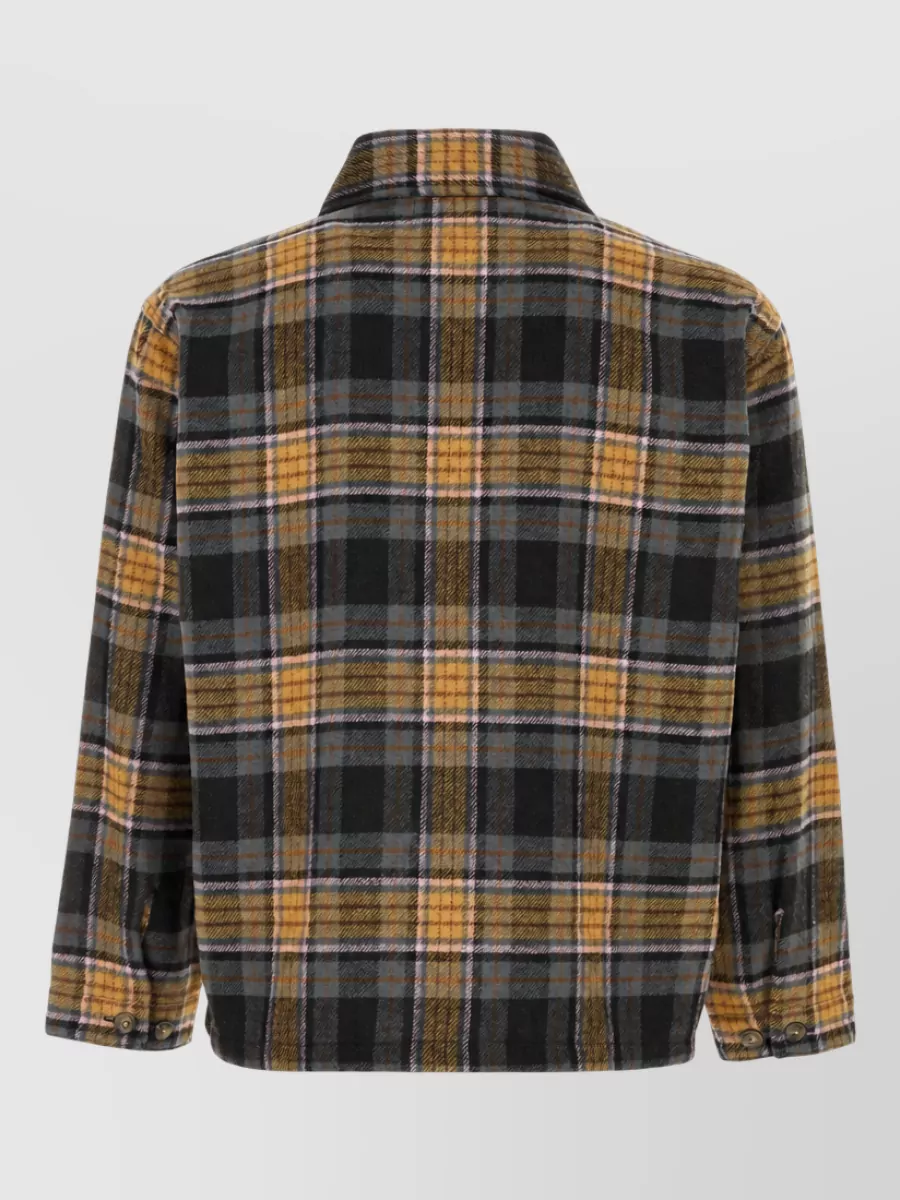 Carhartt Wip Checked Wool-Blend Shirt Jacket