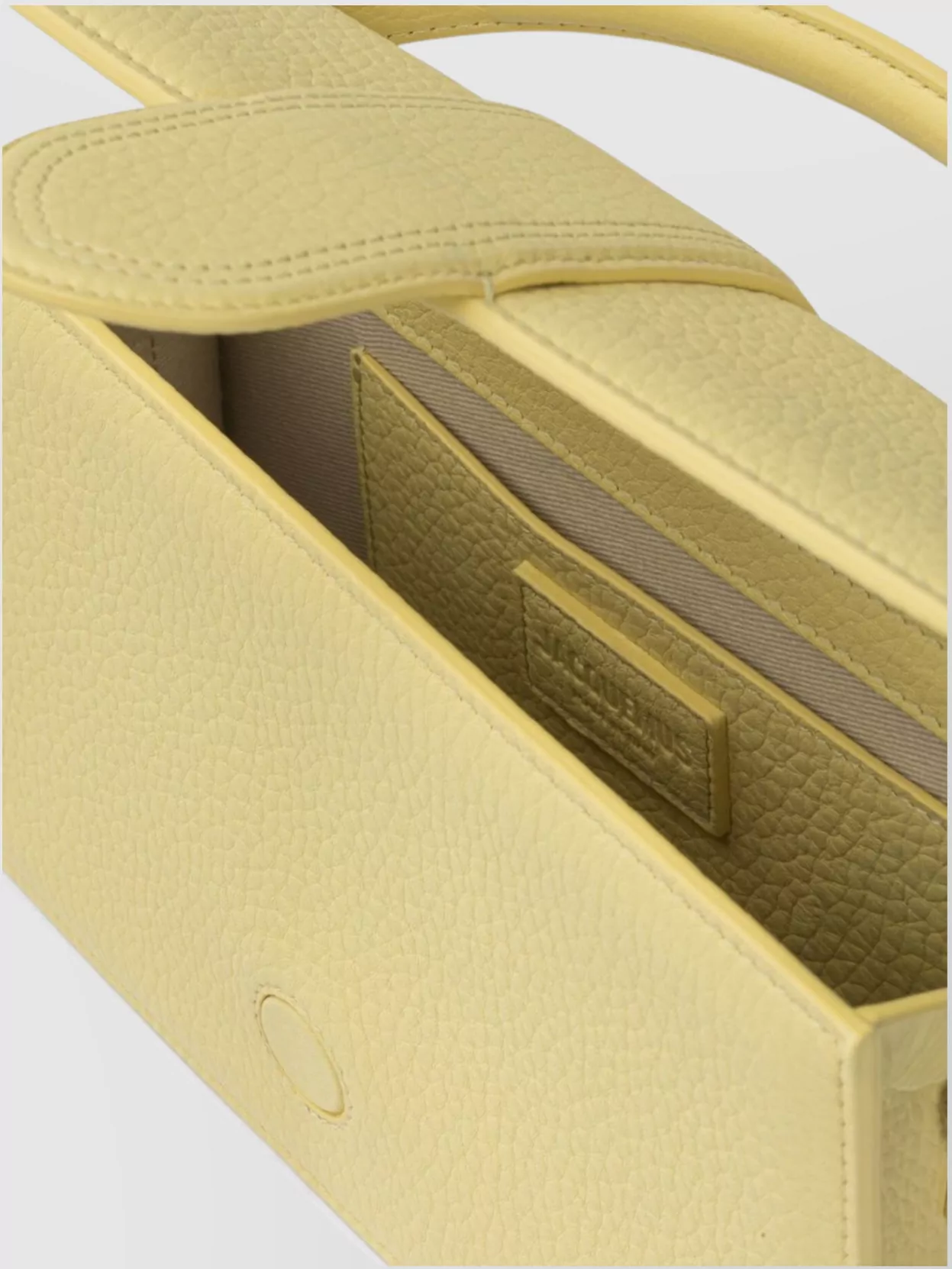 Jacquemus Crossbody Bag Featuring Structured Design