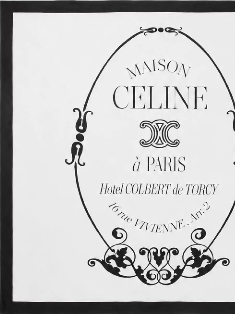 Celine Silk Printed Scarf