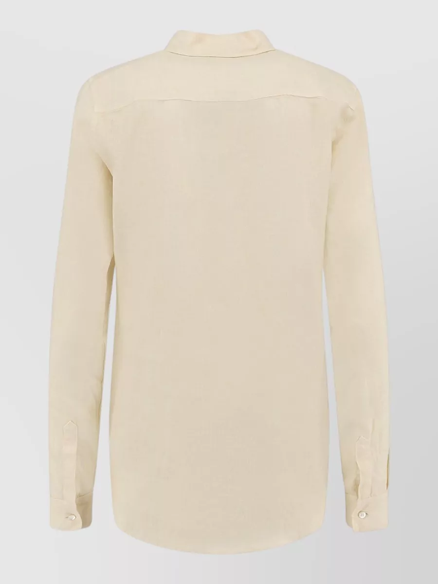 Aspesi Linen Long-Sleeve Shirt