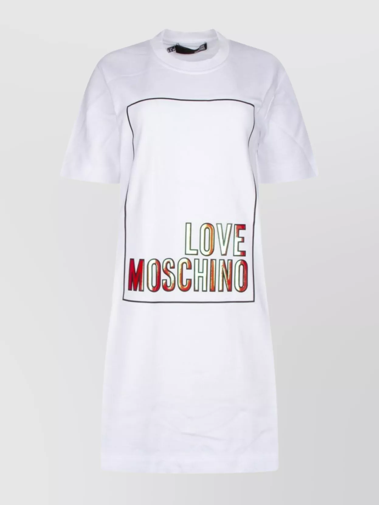 Shop Love Moschino Versatile Crew Neck Dress