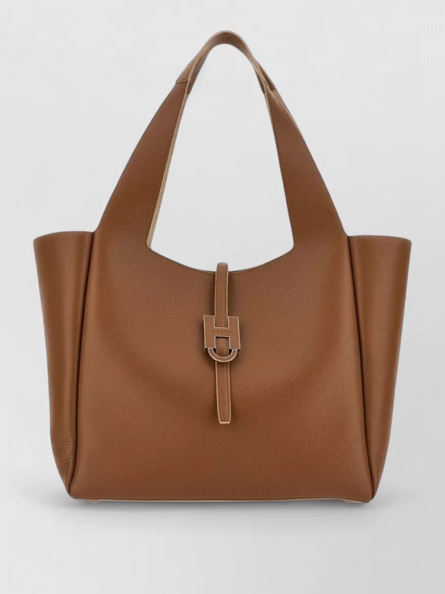 Hogan leather tote bag