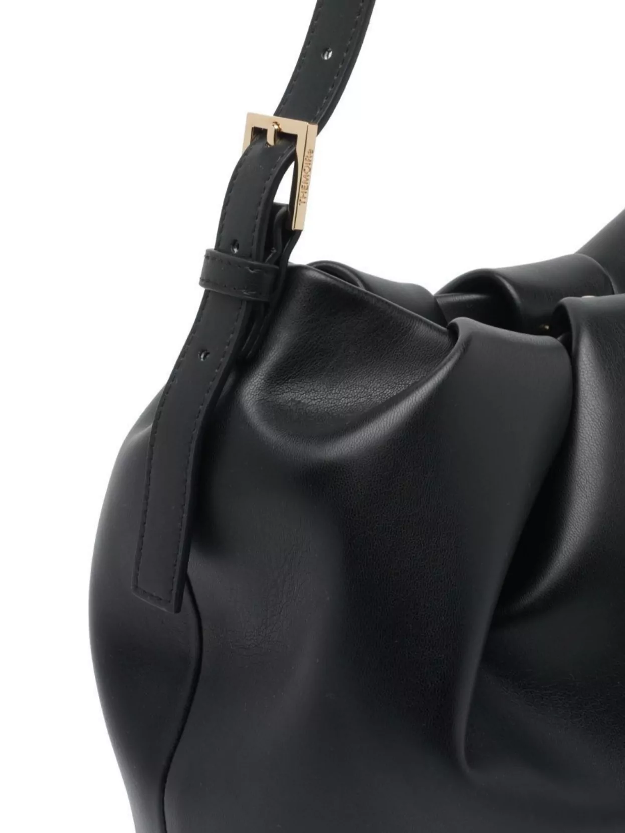 Themoiré Slouchy Vegan Shoulder Bag With Adjustable Strap