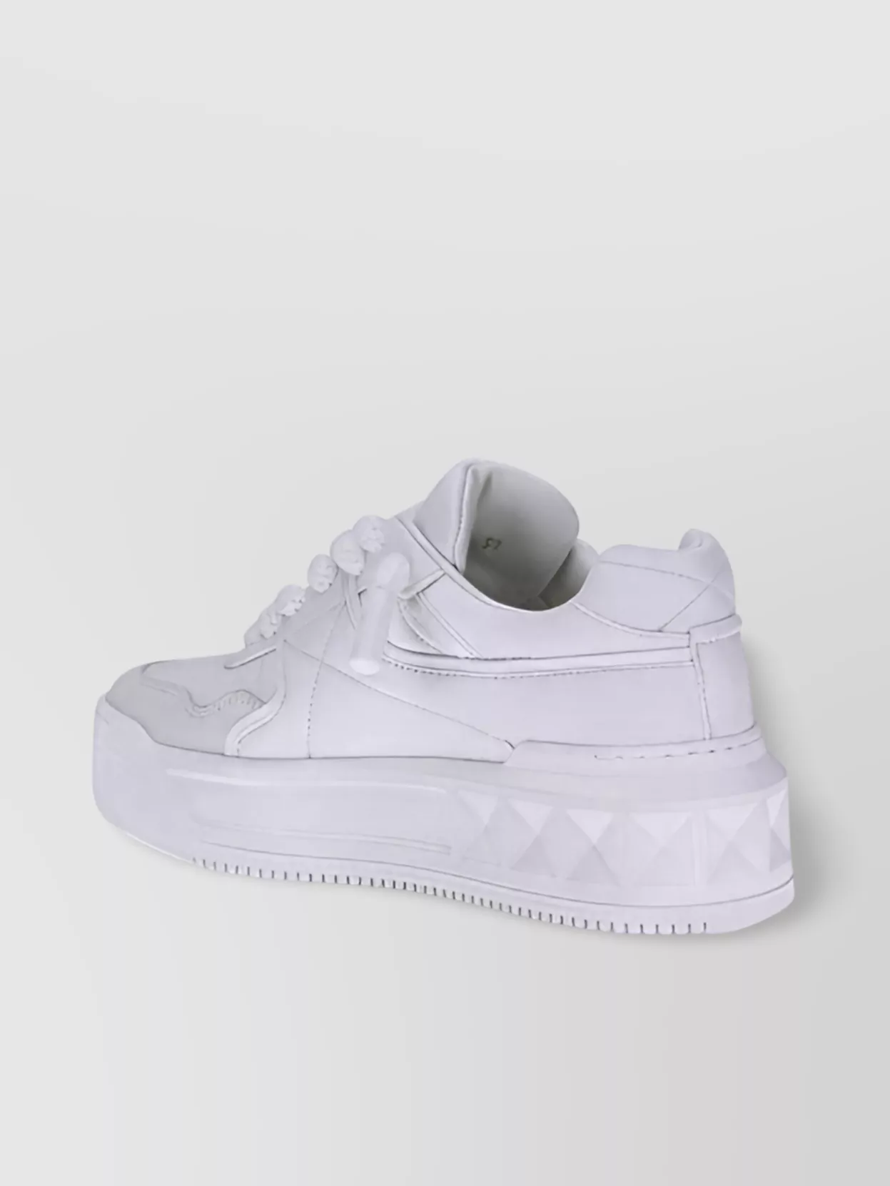 Valentino Garavani Xl Leather Sneakers Rubber Studs