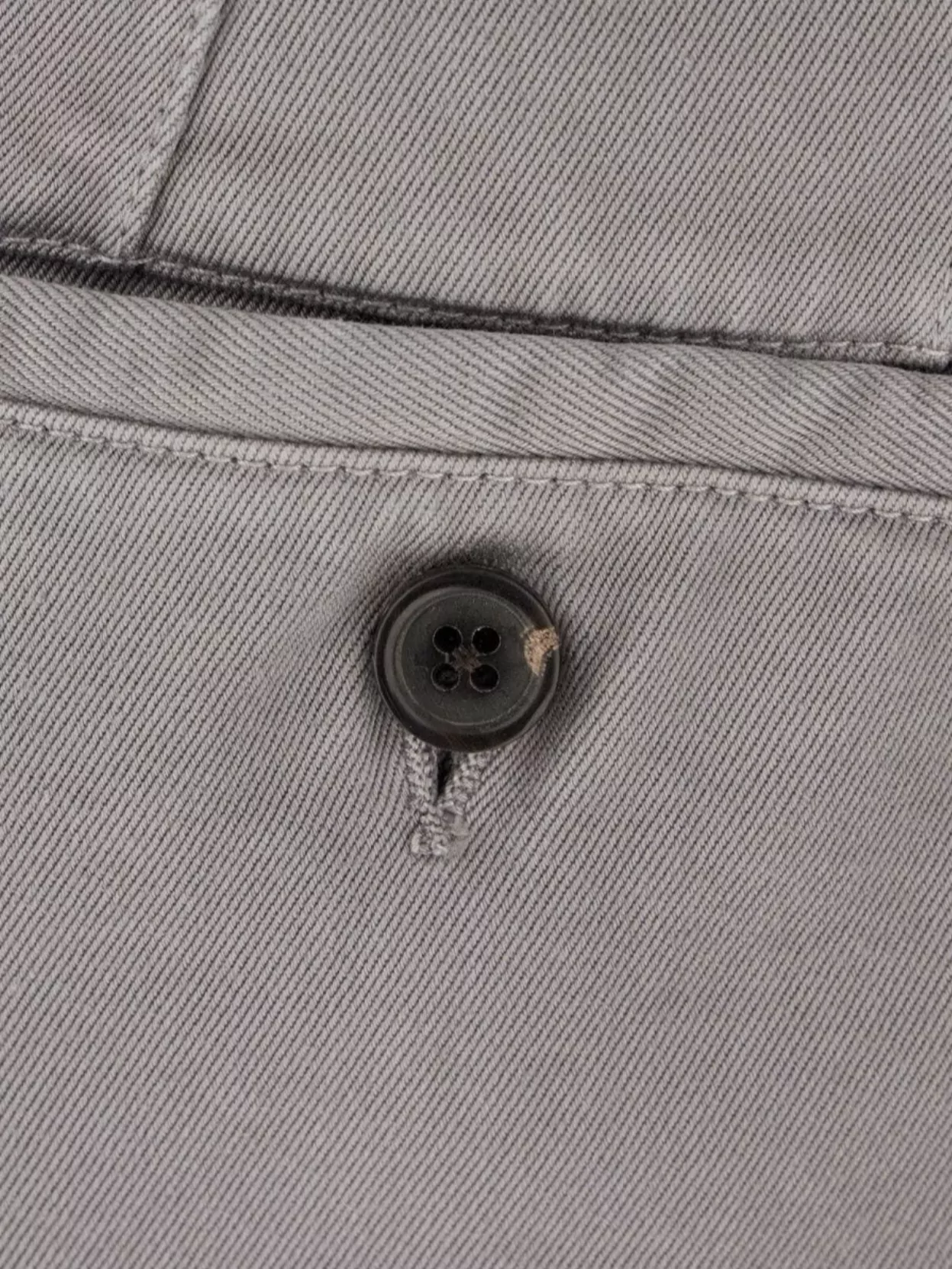 Thom Browne Cotton Chino Pants Button Detail