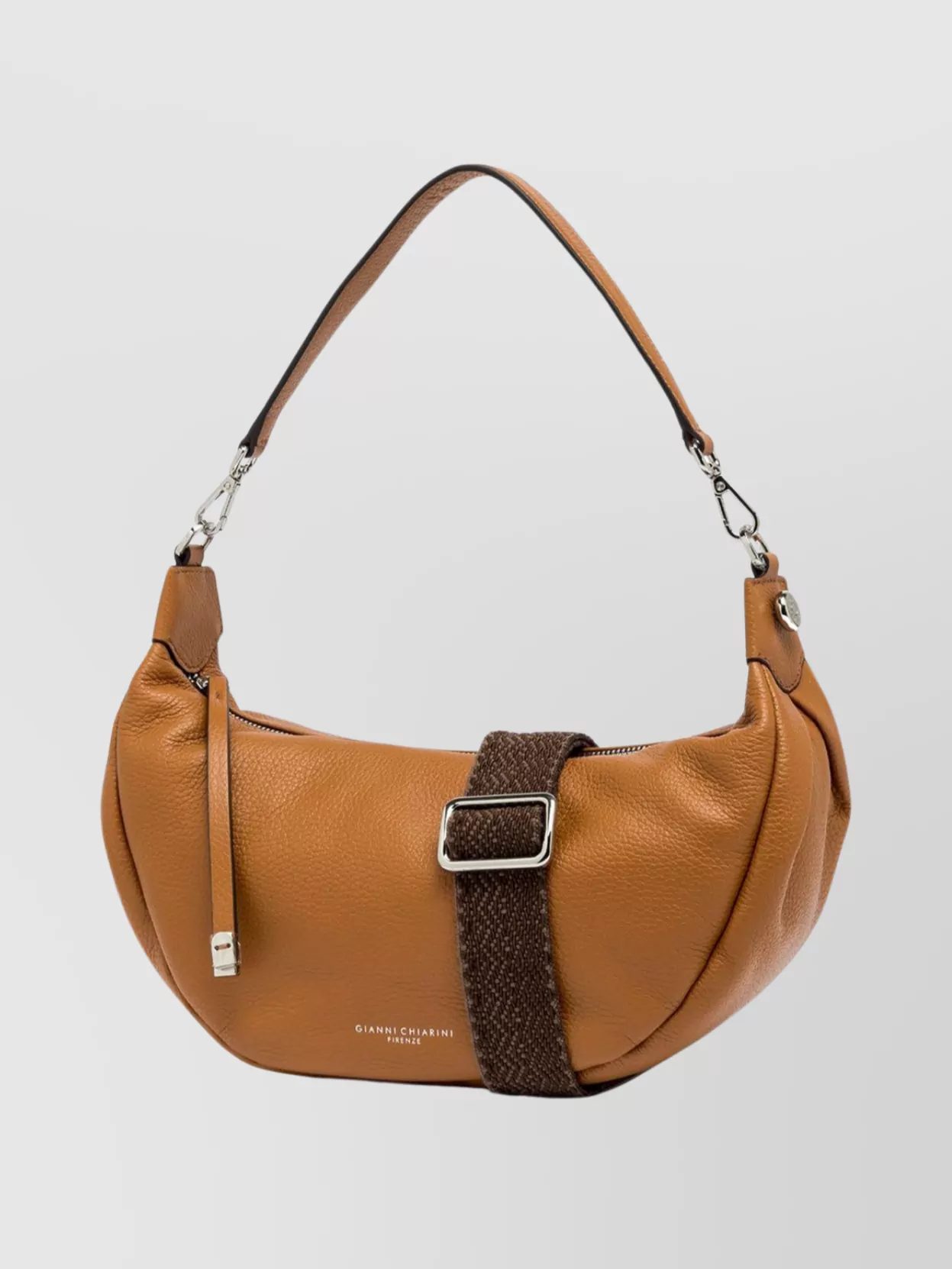 Gianni Chiarini Aisha Textured Leather Shoulder Bag