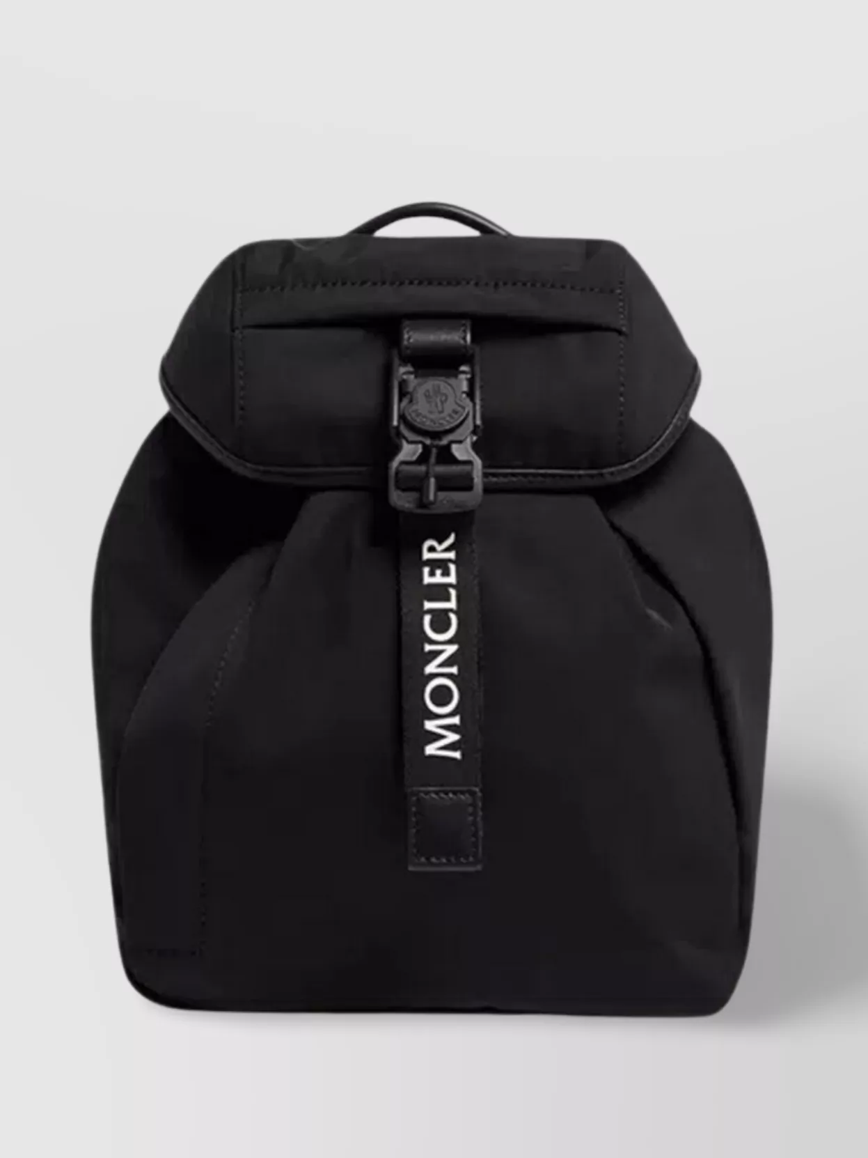 Shop Moncler Versatile Ribbon Straps Backpack