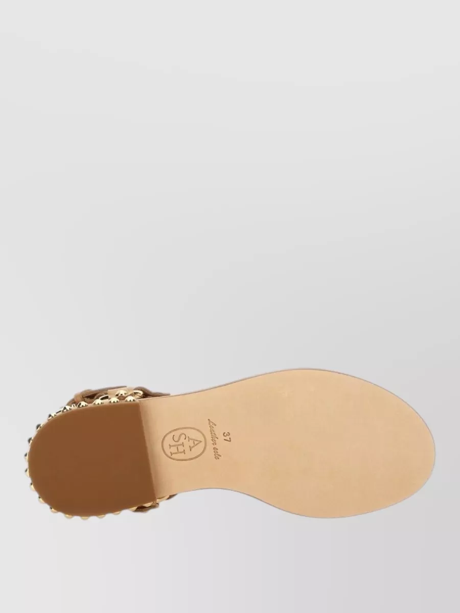 Ash Leather Sandals