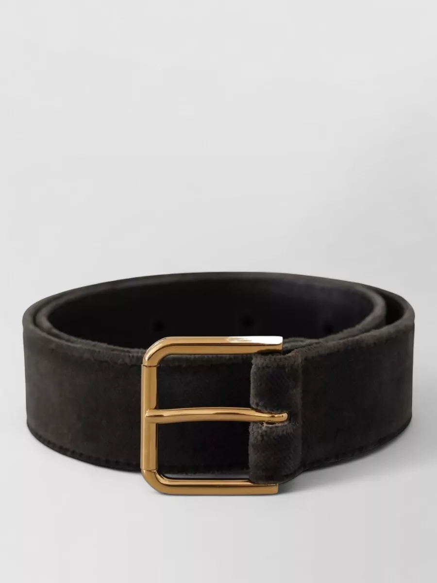 Dolce&Gabbana velvet waist belt