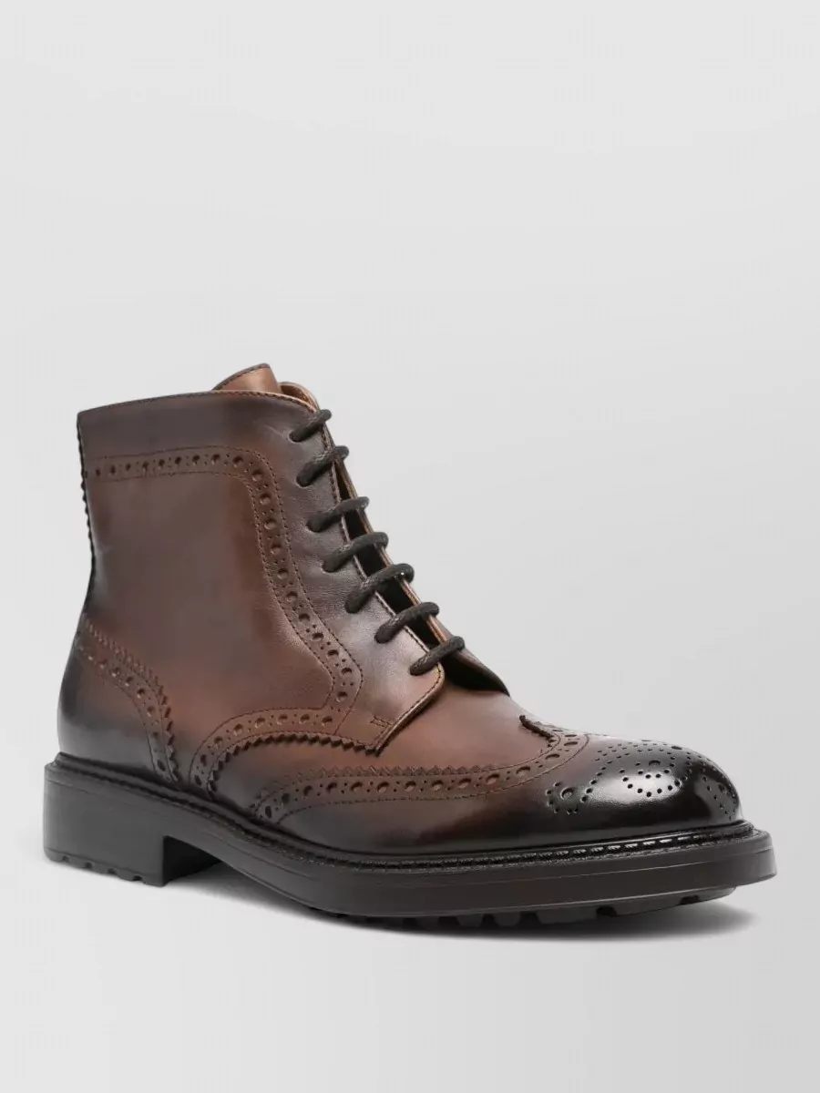 Doucal's Leather Ankle Boots