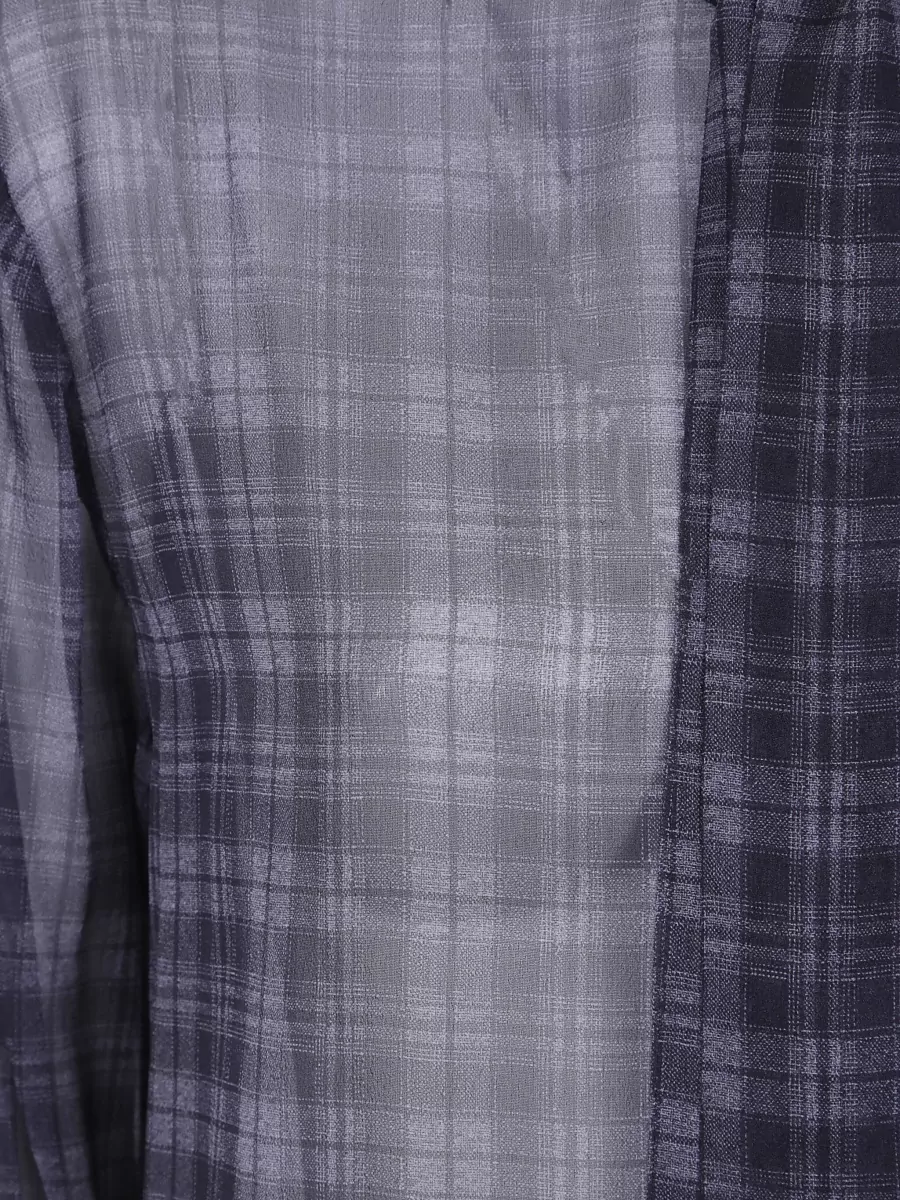7 For All Mankind Silk Long Sleeve Bow Shirt