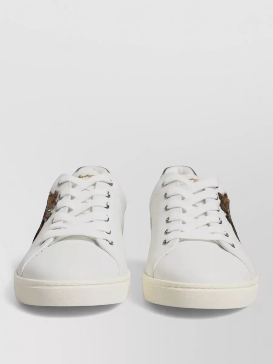 Dolce&Gabbana leather low-top sneakers
