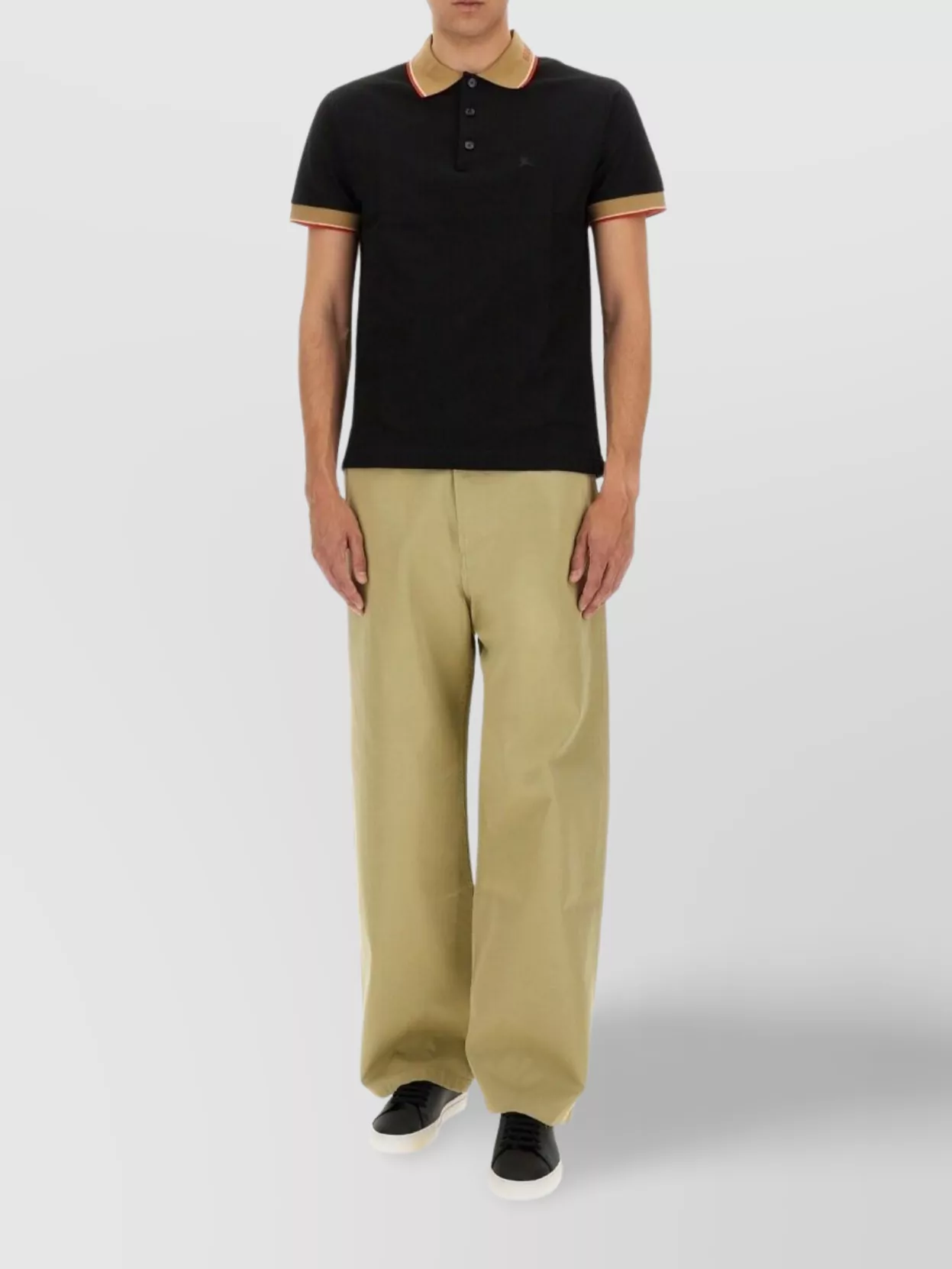 Burberry Polo Shirt In Cotton