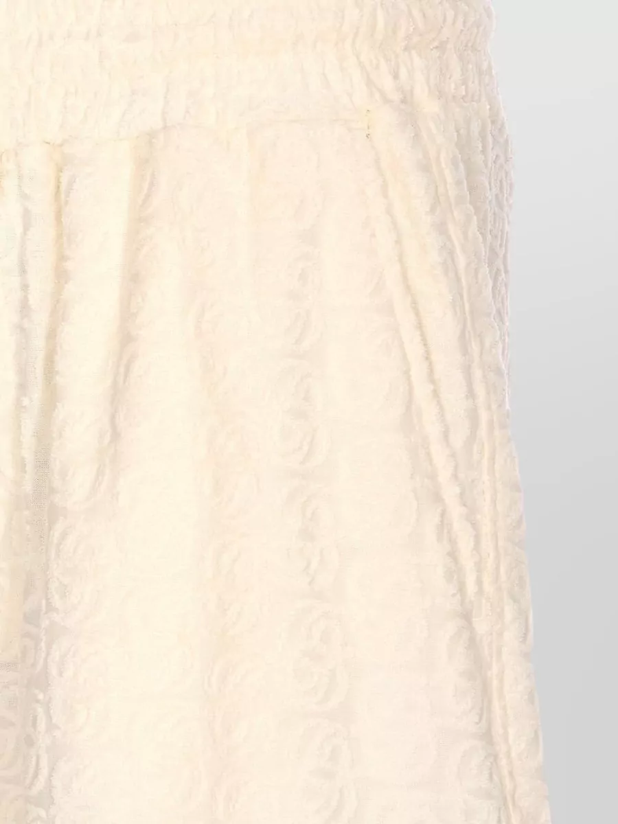 Drôle De Monsieur Cotton Drawstring Tailored Shorts