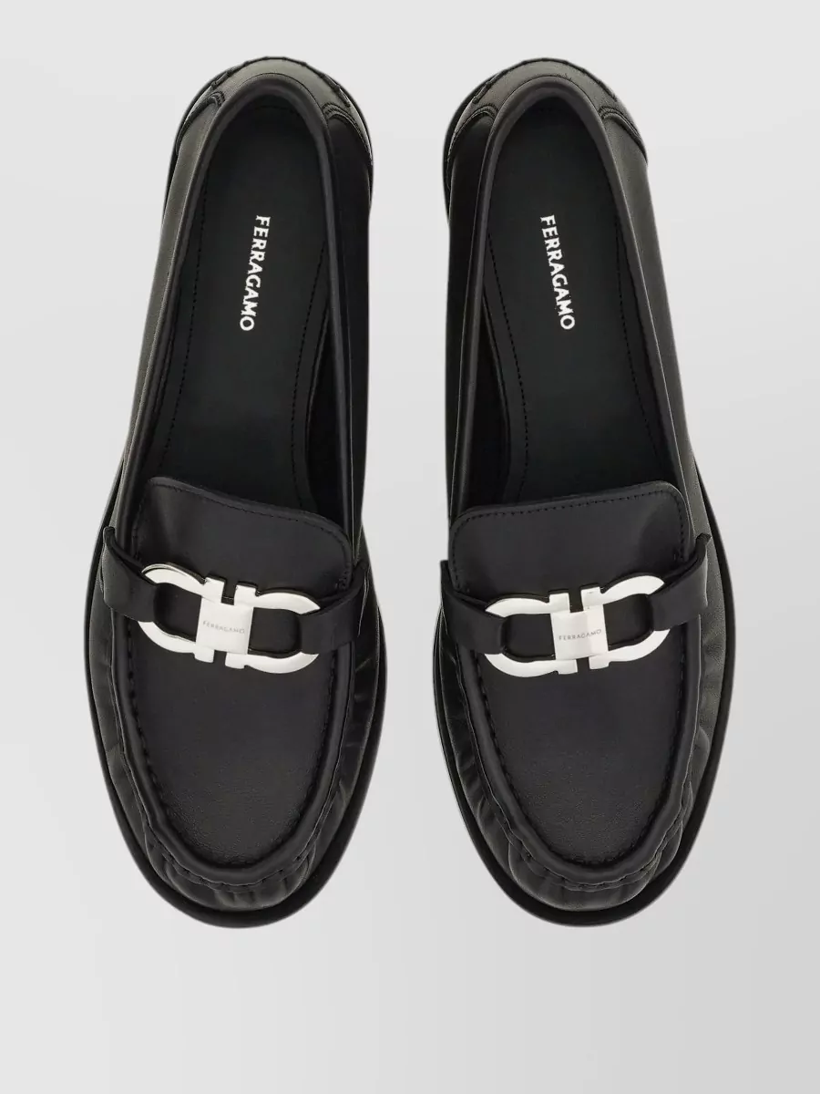 Ferragamo Leather Loafers