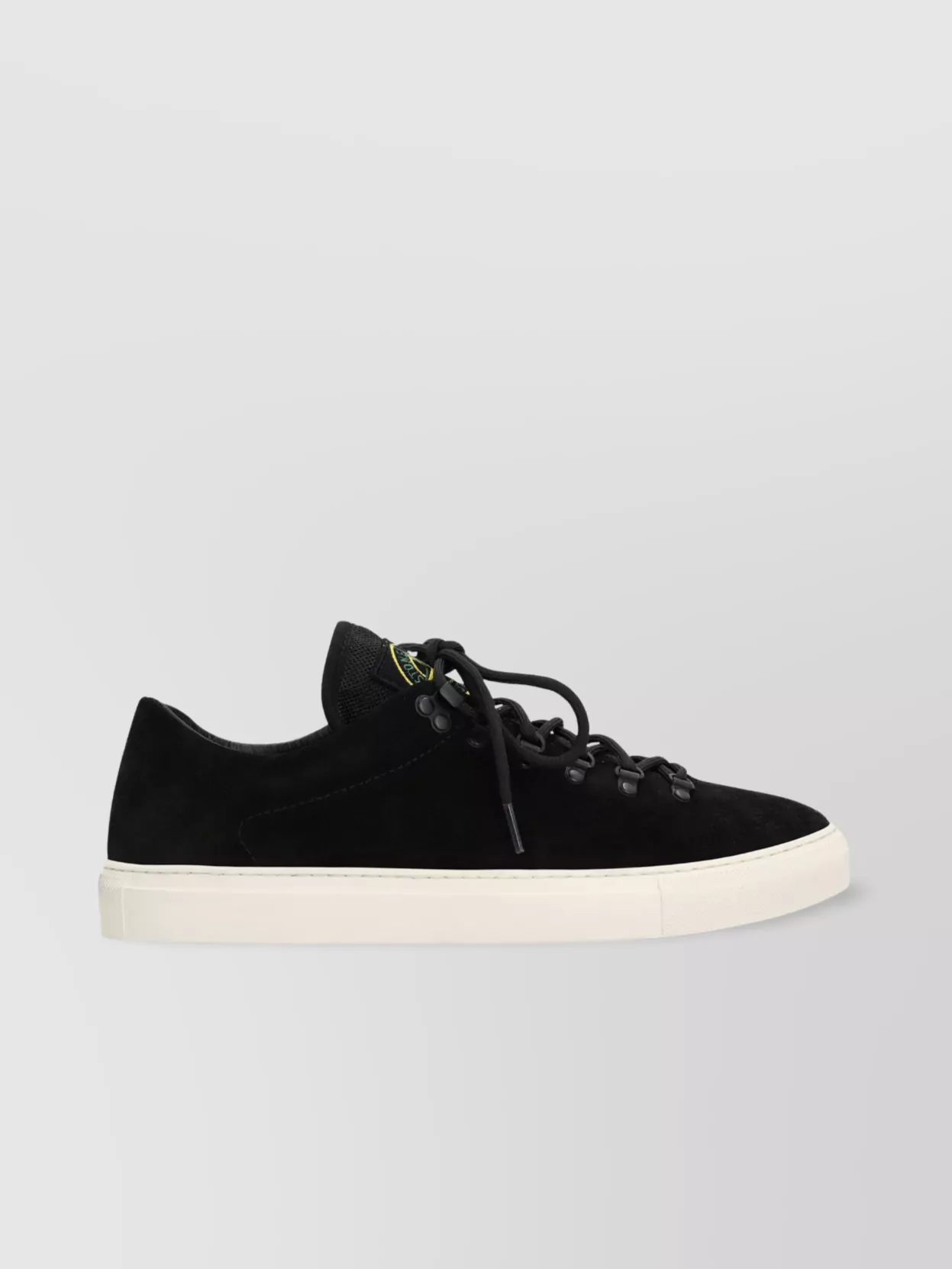 Stone Island Suede Low-Top Sneakers Rubber Sole