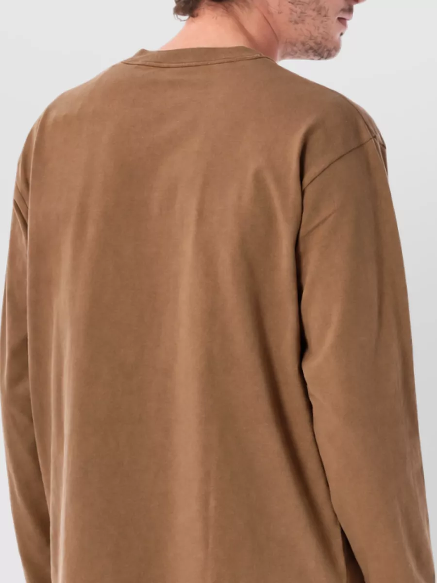 And Wander Cotton Long-Sleeve T-Shirt