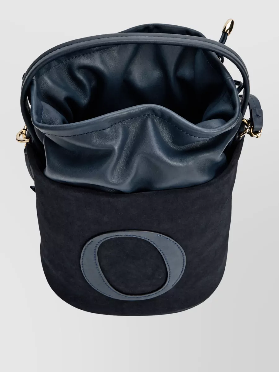 Orciani Leather Bucket Shoulder Bag