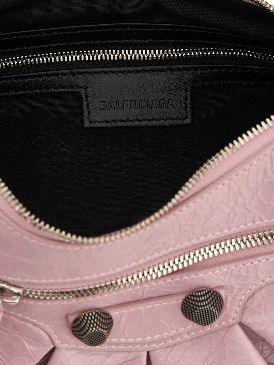 Balenciaga Le Cagole S Pleated Shoulder Bag