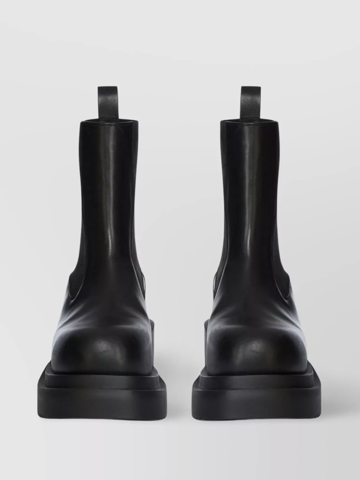 Rick Owens Bogun Square Heel Boots