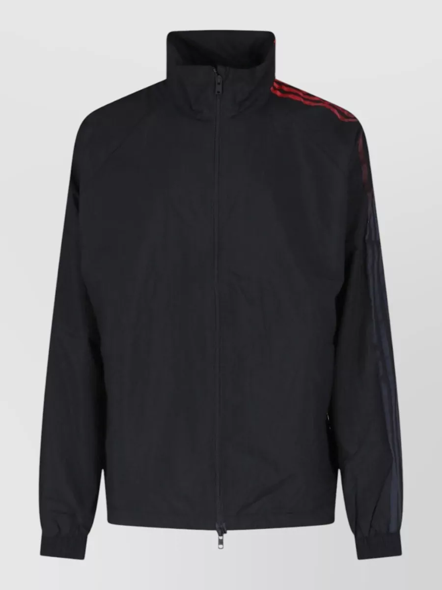 Y-3 nylon oversized zip sweatshirt
