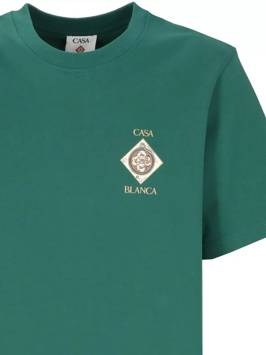 Casablanca Printed Short-Sleeve T-Shirt