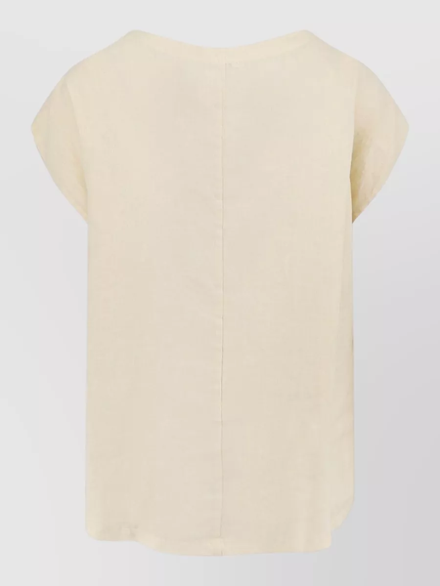 Aspesi Sleeveless Linen Blouse