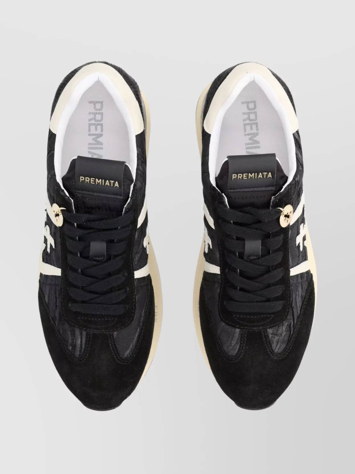 Premiata Stylish Sneakers With Contrast Platform Sole