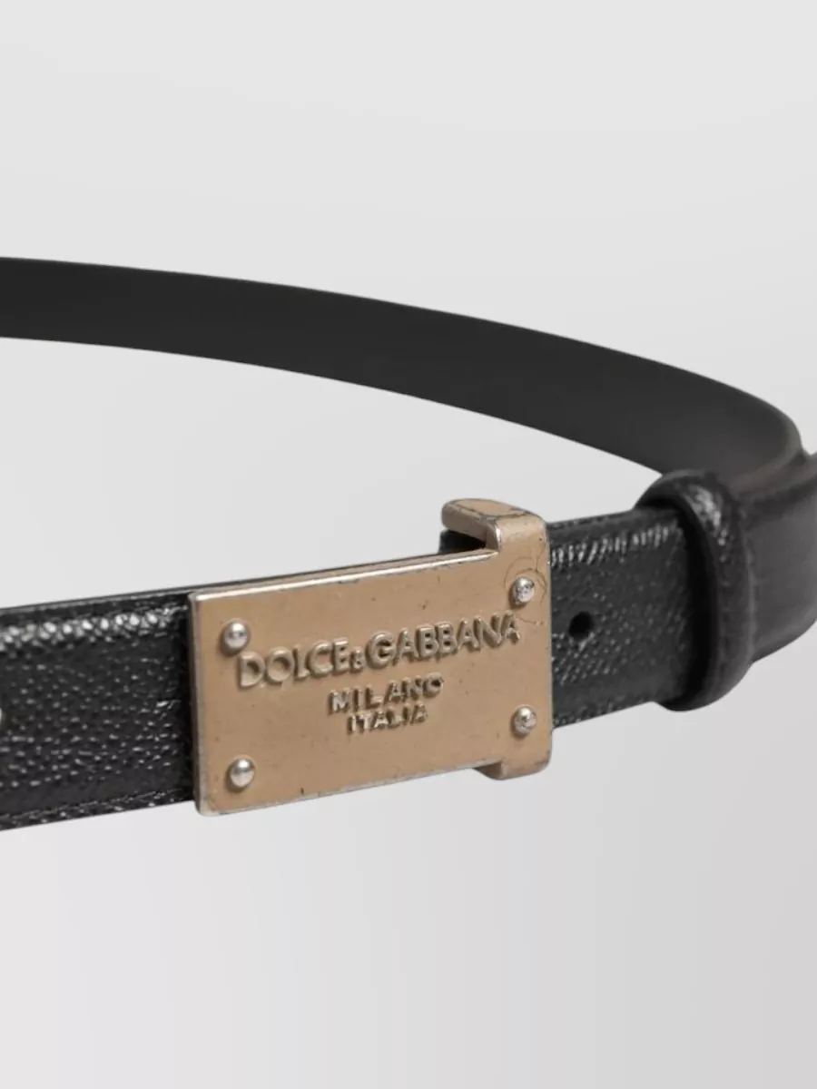 Dolce&Gabbana Leather Belt