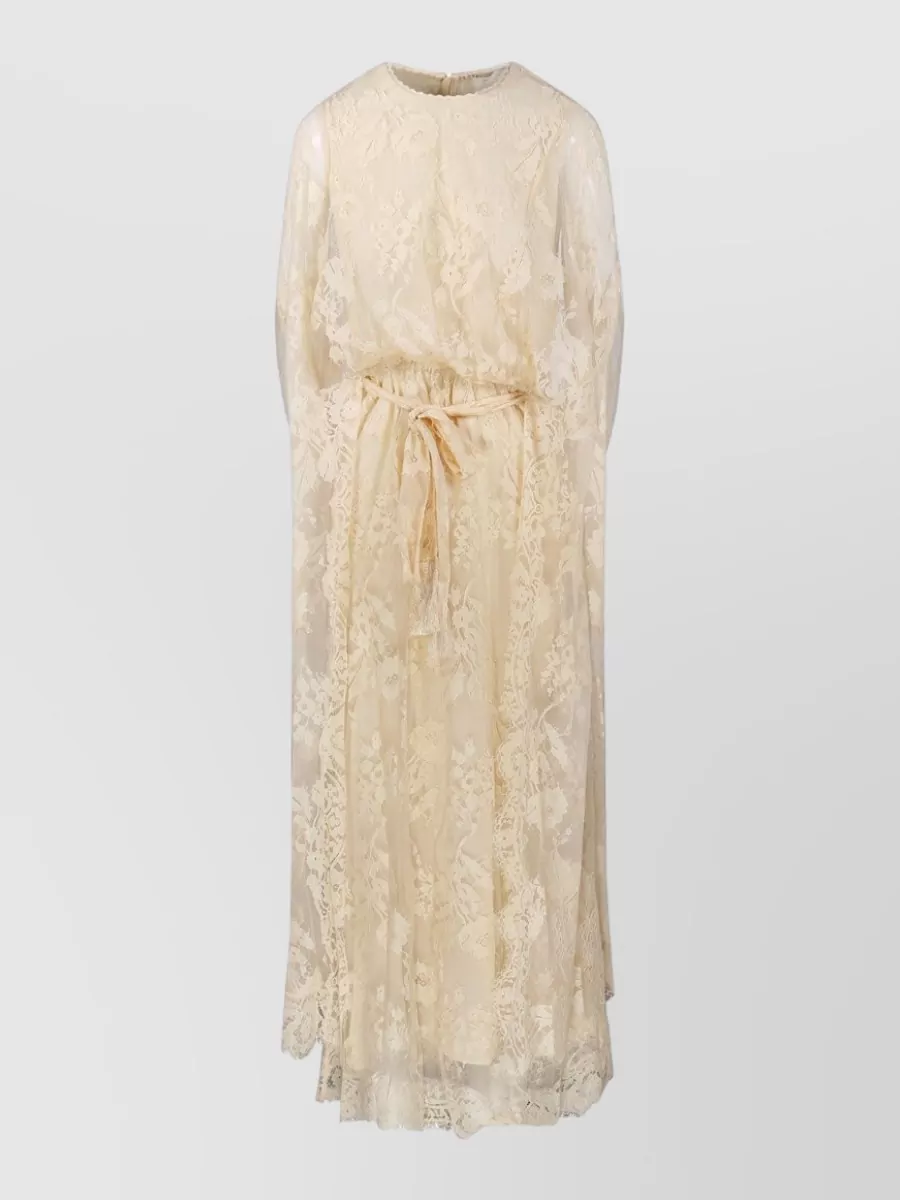 Zimmermann Lace cape maxi dress
