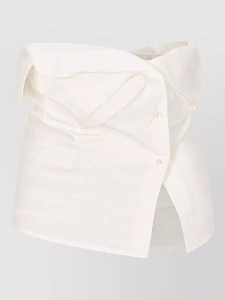 Miu Miu Strapless blouse