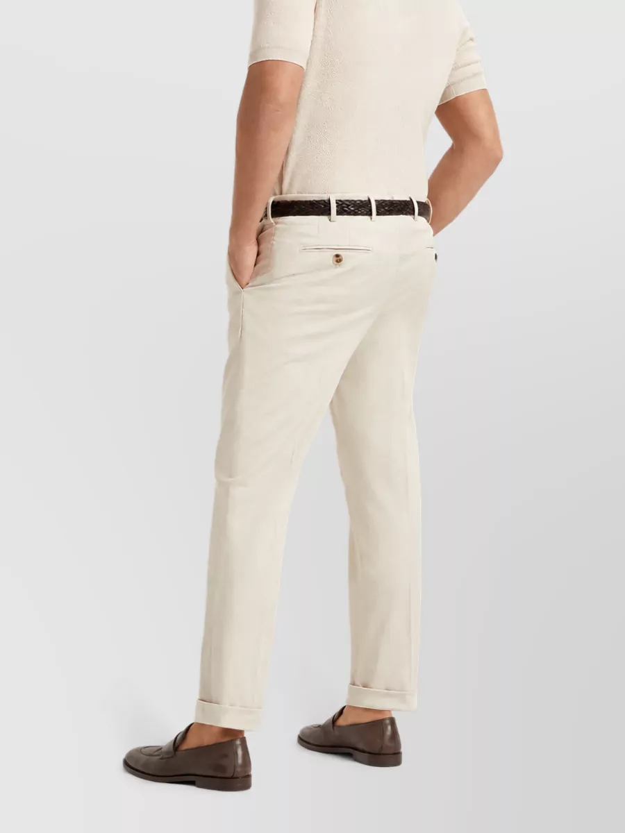 Brunello Cucinelli Cotton Stretch Chinos