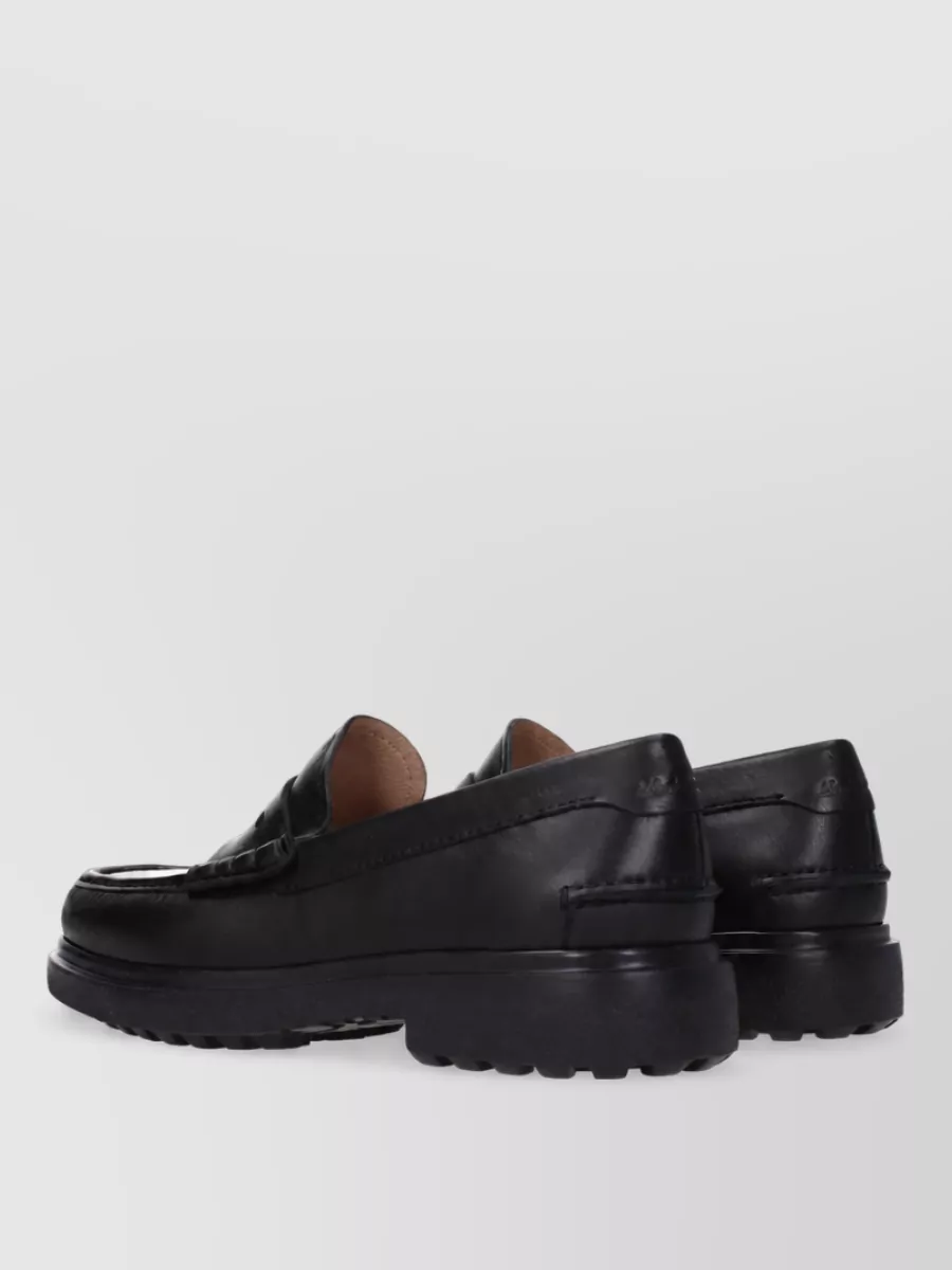 Ferragamo Leather Loafers