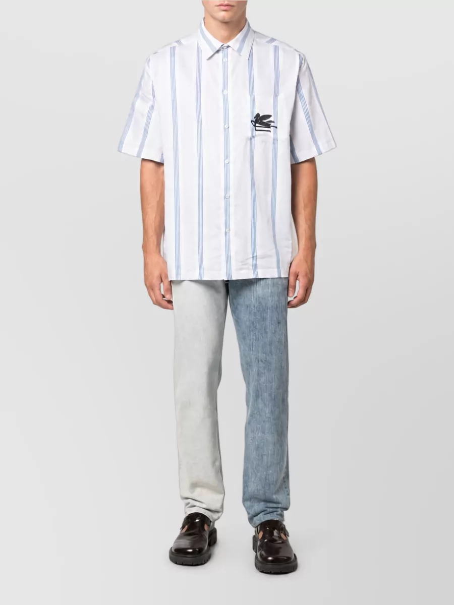 Etro Logo-Print T-Shirt