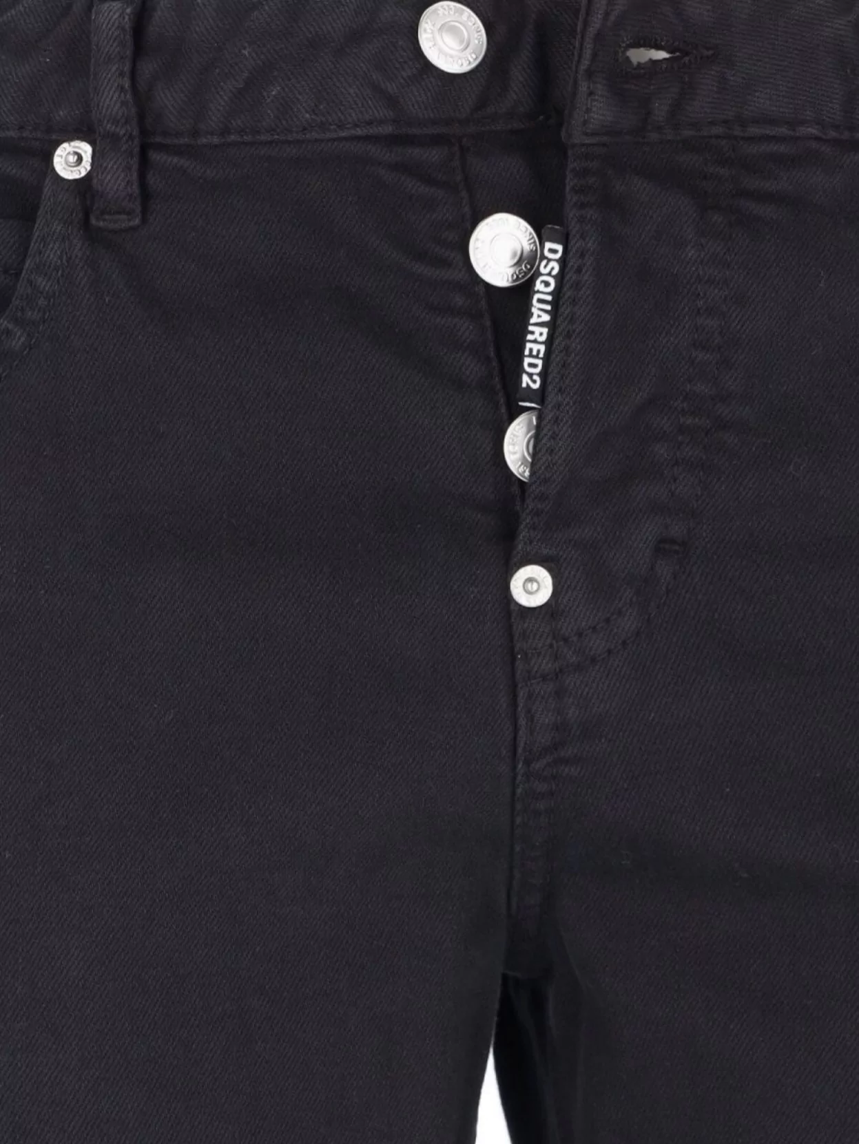 Dsquared2 Straight Leg Trousers With Belt Loops