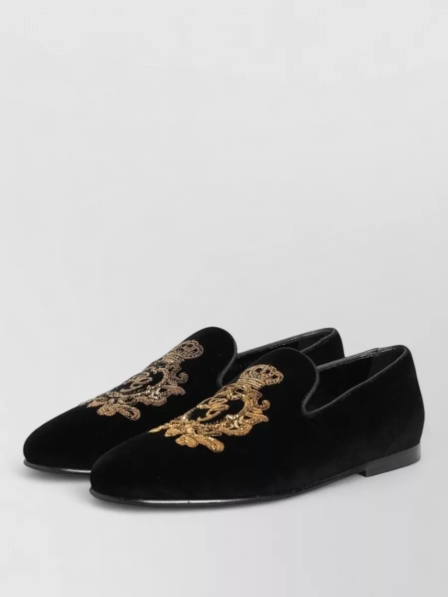 Dolce&Gabbana Velvet Loafers