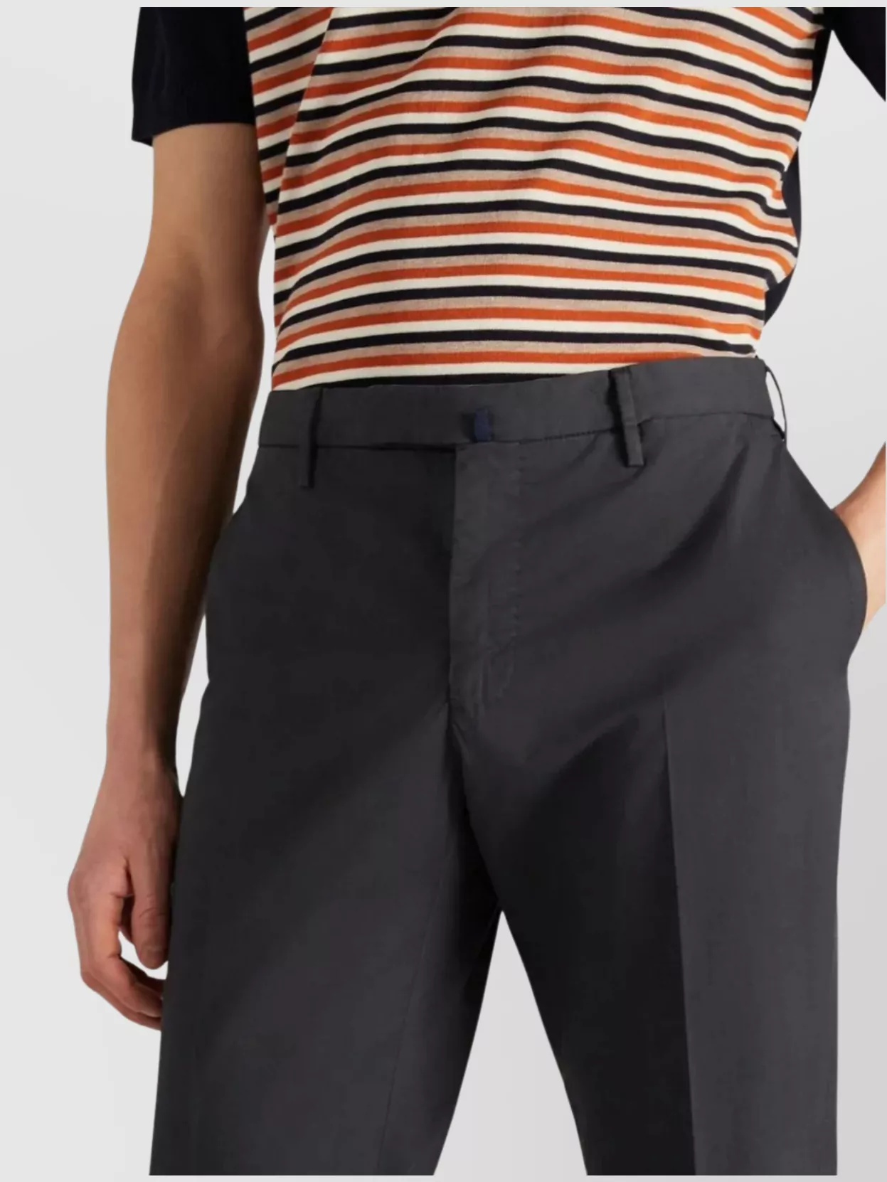 Incotex Tailored Trousers With Pockets And Loops