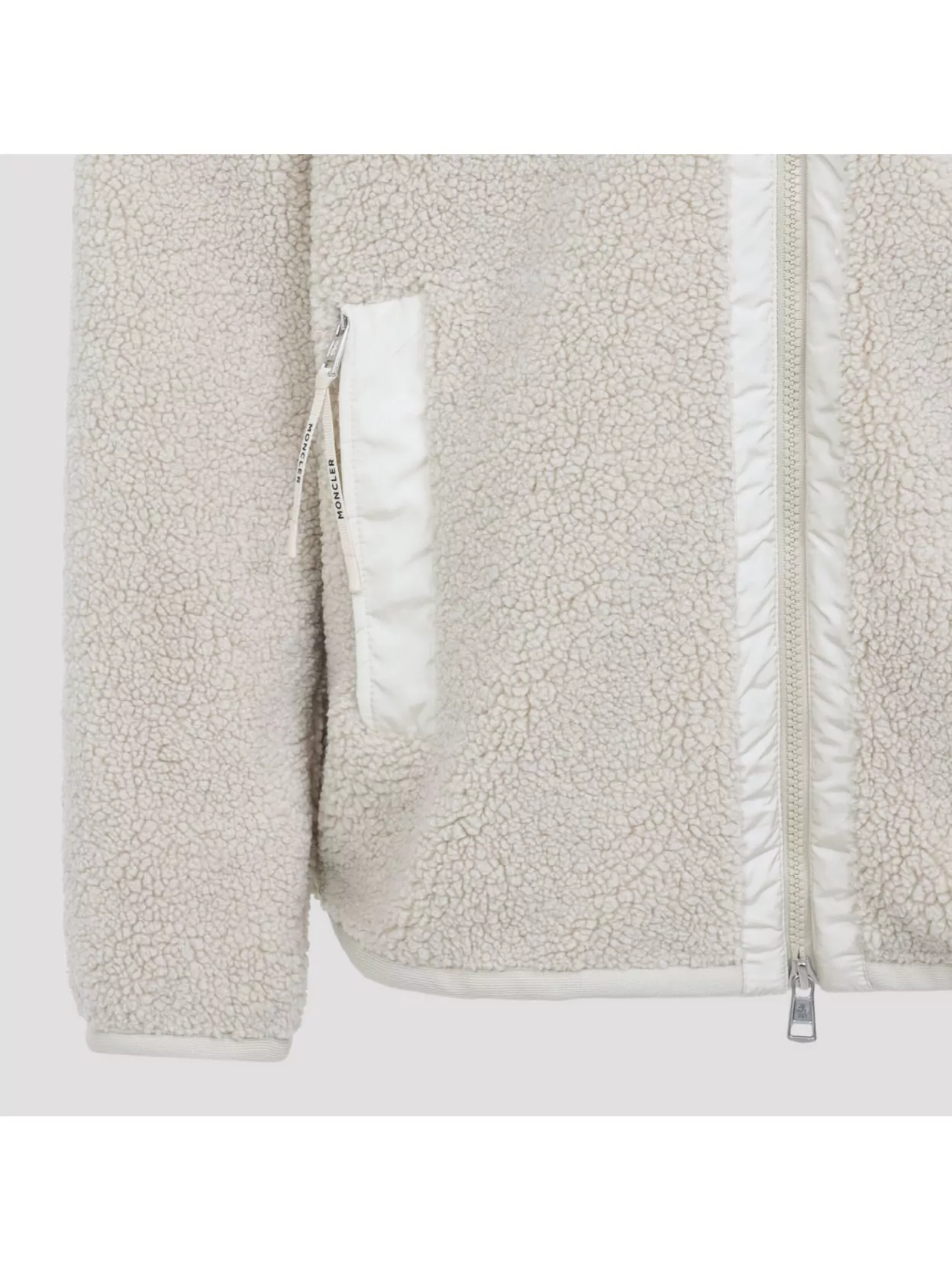 Moncler High Neck Cardigan Pockets