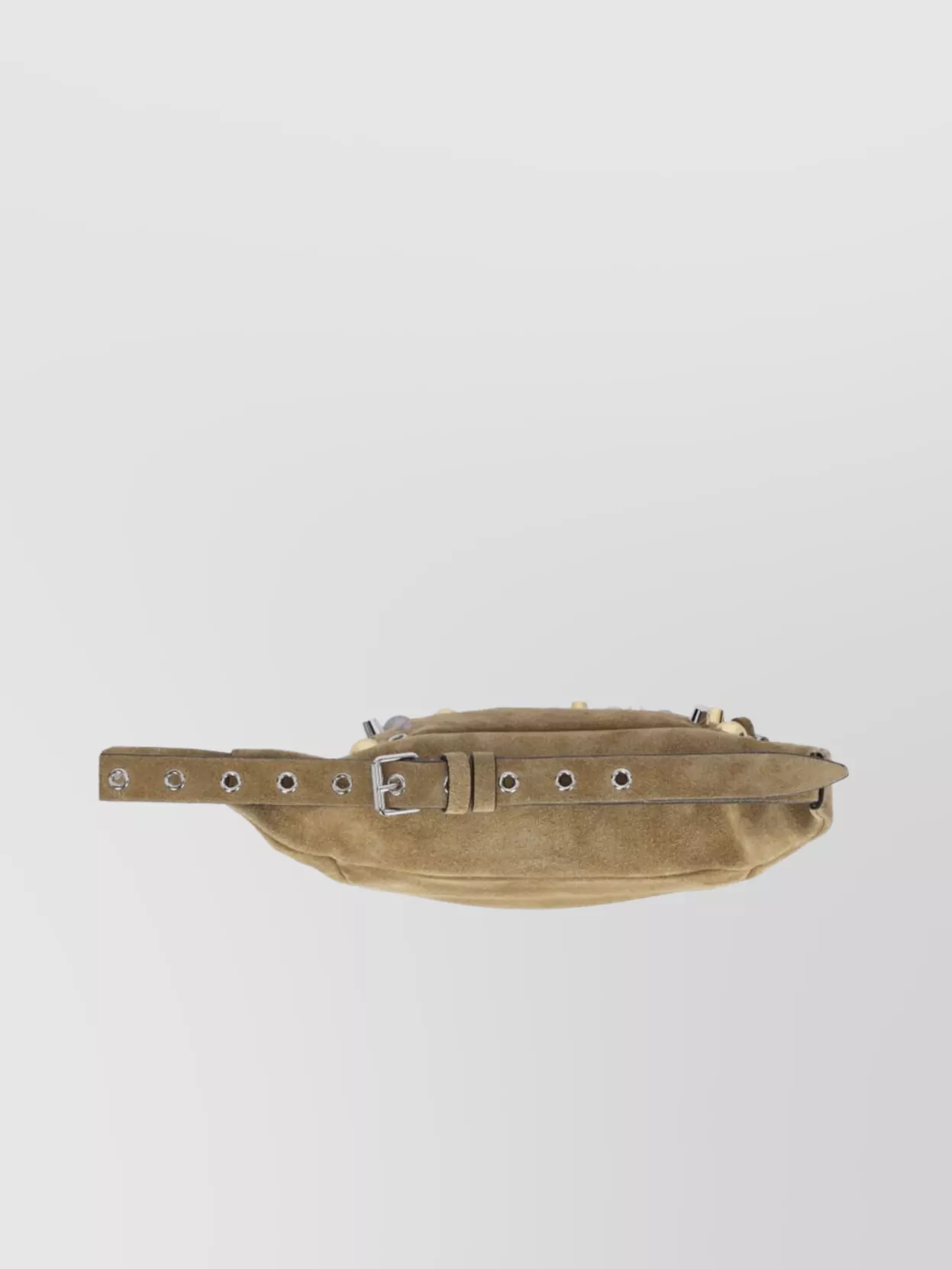 Valentino Garavani Studded Suede Belt Bag With Adjustable Strap